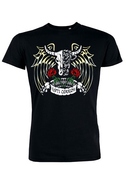 Taureau “Anti-Corrida” T-shirt homme en coton bio