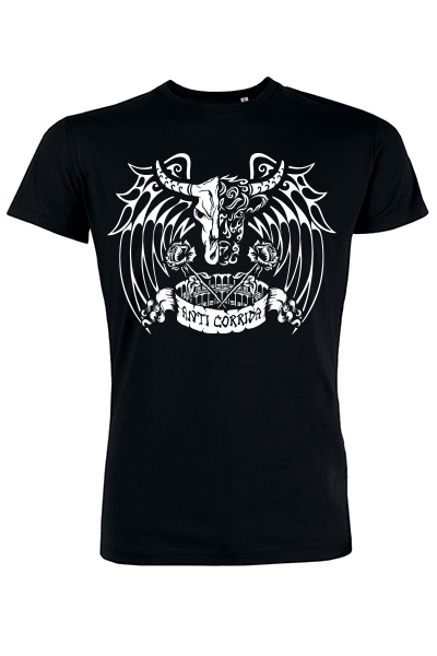 Taureau “Anti-Corrida” T-shirt homme en coton bio