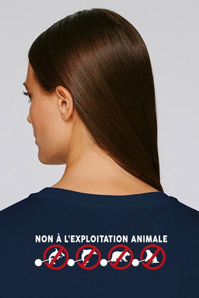 T-shirt Femme “Non à la captivité”
